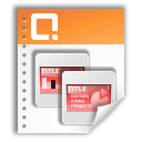 application,ms,powerpoint,ppt icon