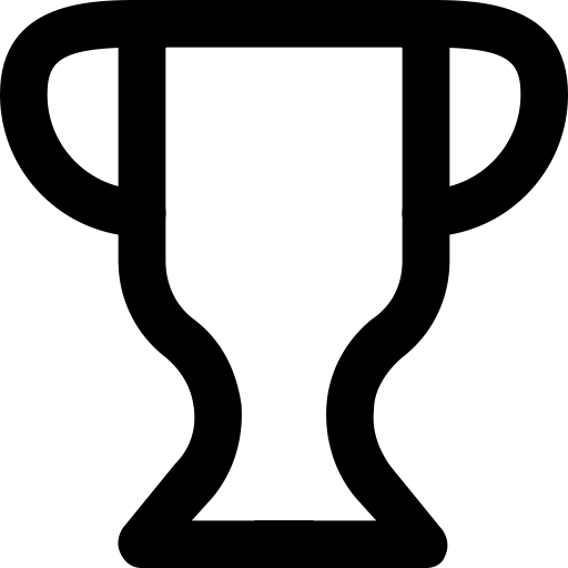 Trophy svg vector icon