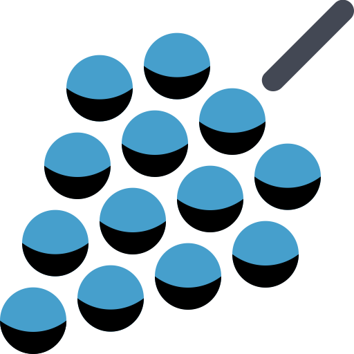 Grapes svg vector icon