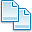 compare, copy, duplicate, page, white icon