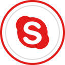 brand, logo, media, skype, social svg vector icon