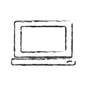 computer, laptop, mac, notebook, pc, technology svg vector icon
