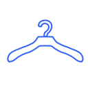 apparel, clothes, fashion, fitting, hanger, shopping, wear svg vector icon