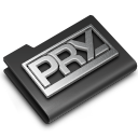 pry,logo,black icon