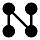 network, sans svg vector icon