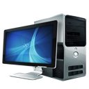 computer, desktop computer icon