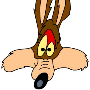 wile,coyote,cutoff icon