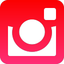 instragram, media, social svg vector icon