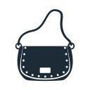 accesories, bag, clothing, fabric, lady, purse, woman svg vector icon
