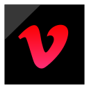 logo, media, social, vimeo svg vector icon