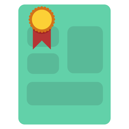Contract Template Configuration svg vector icon
