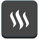 media, social, social media, steemit svg vector icon