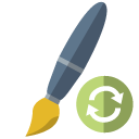 brush,refresh icon