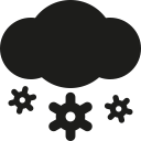 snow svg vector icon