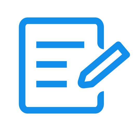 Write svg vector icon