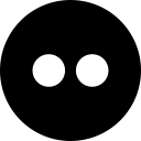 flickr svg vector icon