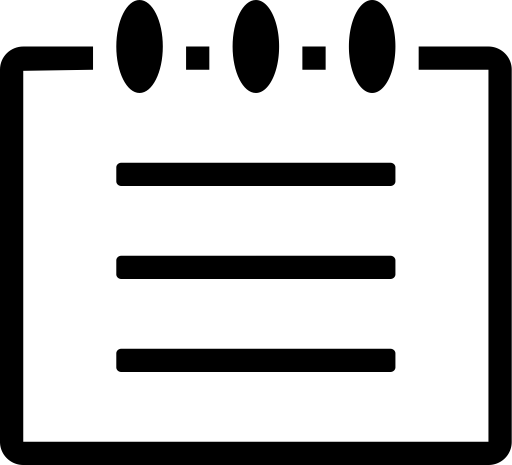 Notebook Notebook svg vector icon