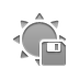 sun,diskette icon