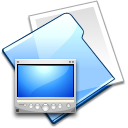 folder,movie,film,video icon