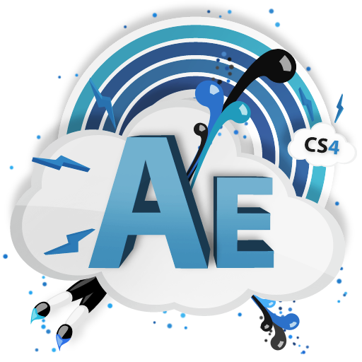 cs,ae,adobe,cs4 icon