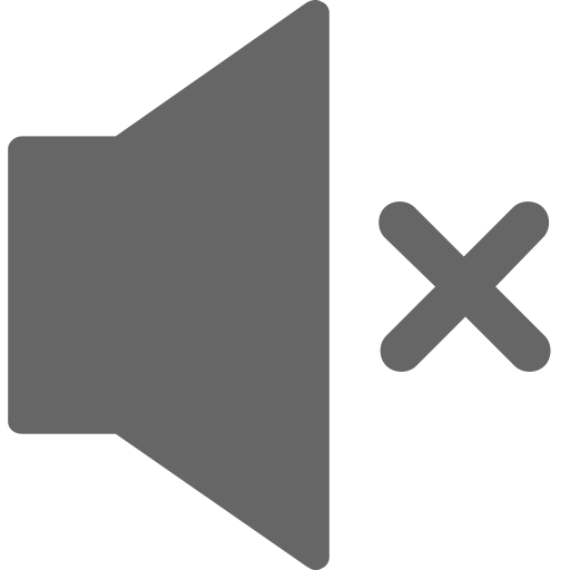 Mute svg vector icon