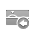 wave,reduce,amplitude,left icon