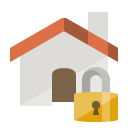 home,lock icon