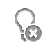 lightbulb,close icon