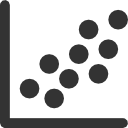 scatter,plot icon