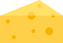 cheese, of, piece svg vector icon