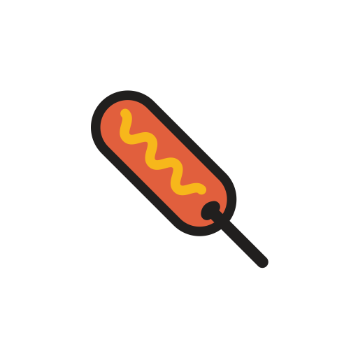 Sausage svg vector icon