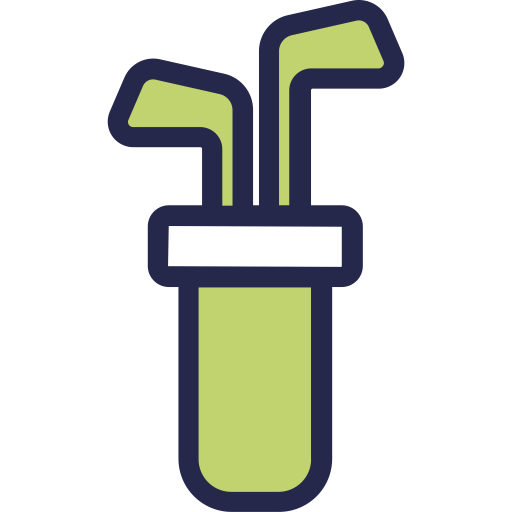 Golf Club svg vector icon