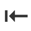 arrow,left,stop icon