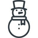 christmas, play, snowman, winter svg vector icon