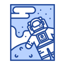 astronaut, cosmonaut, exploration, nasa, space, spaceman, spacesuit svg vector icon