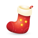 xmas,christmas,sock icon