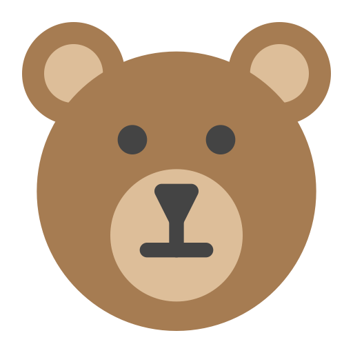 Objects Color Bear svg vector icon
