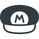 game, hat, mario, retro, super, video svg vector icon
