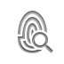 fingerprint,zoom icon