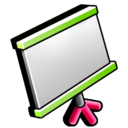 conference, screen icon