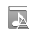 music,library,pyramid icon