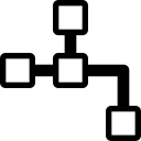 boolean, connection, electronics, technology svg vector icon