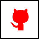 company, github, logo, media, social svg vector icon