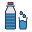 aqua, bottle, drink, drop, glass, resolutions, water svg vector icon