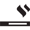 cigarette, nicotine, smoke, smoking, tobacco svg vector icon