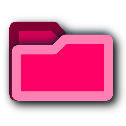 folder,pink icon