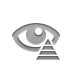 eye,open,pyramid icon