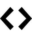 code svg vector icon