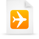 file,document,paper,orange icon