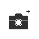 add, camera, photo, upload svg vector icon